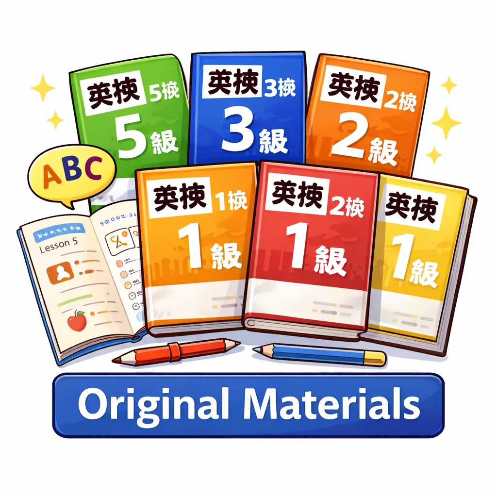 豊富なオリジナル教材